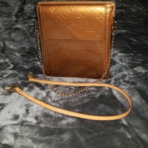 Louis Vuitton Vernis mott bronze STUNNING !!